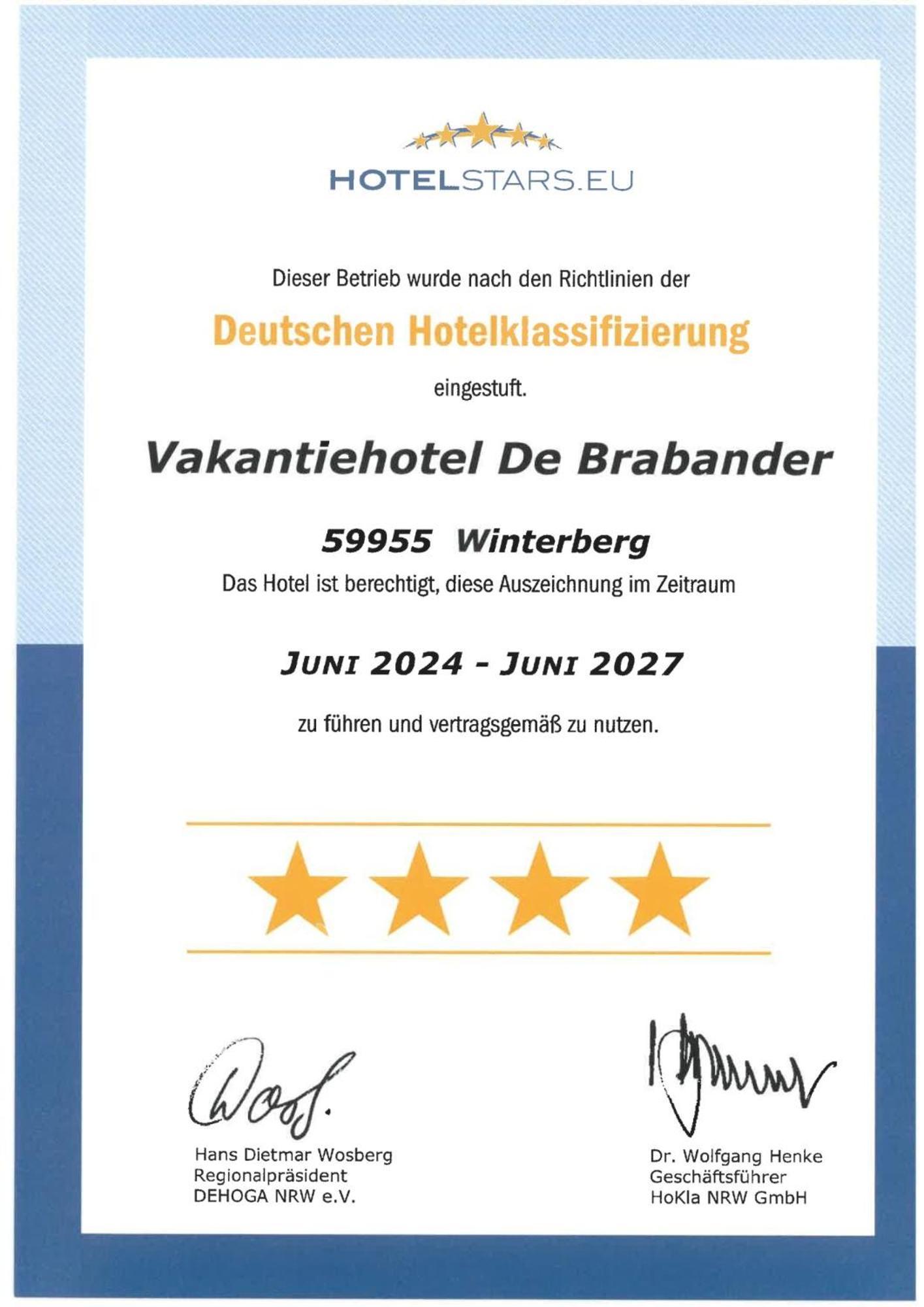 Vakantiehotel Der Brabander Winterberg Extérieur photo
